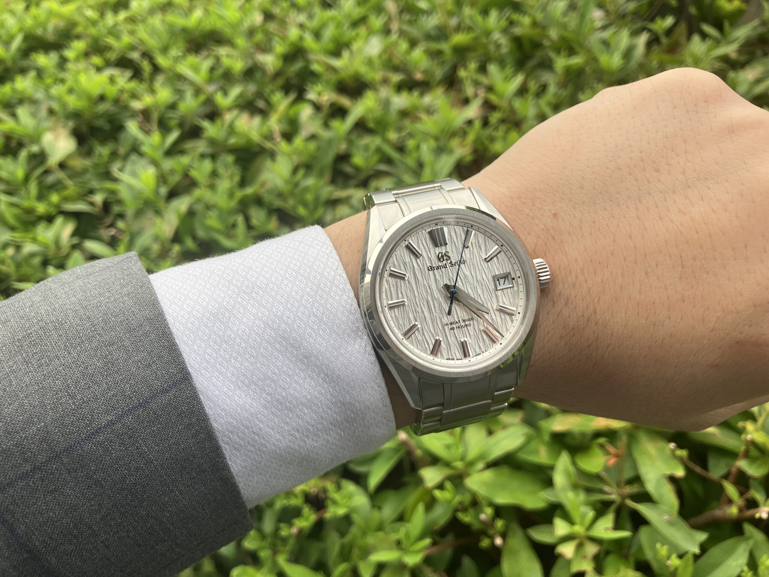 Grand Seikoの白樺SLGH005のベルトです! - 時計 Grand Seikoの白樺SLGH005のベルトです! - 時計