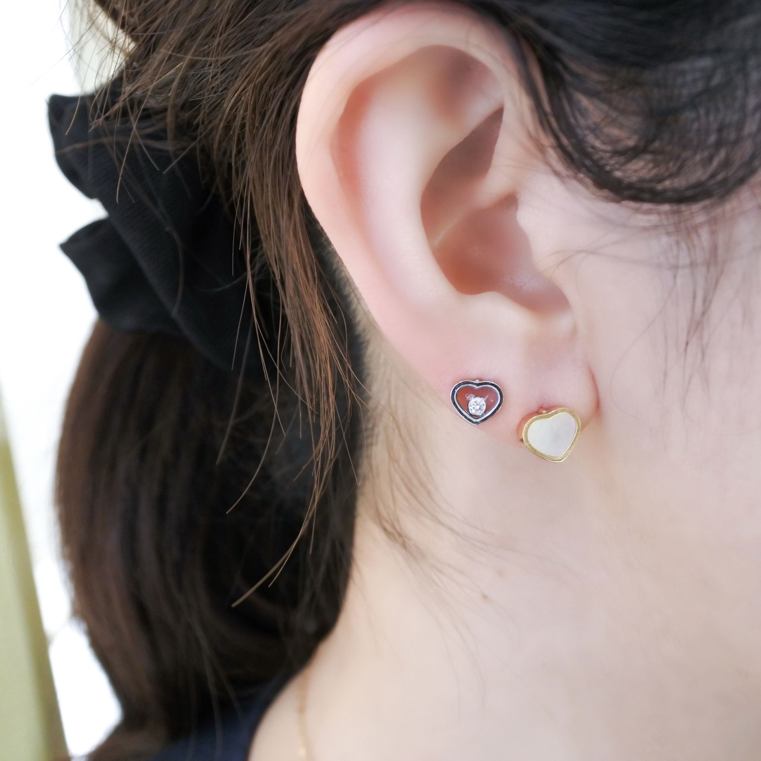 ショパール マイハッピーハート ピアス ハッピーダイヤ ローズゴールド ショパール マイハッピーハート ピアス ハッピーダイヤ ローズ