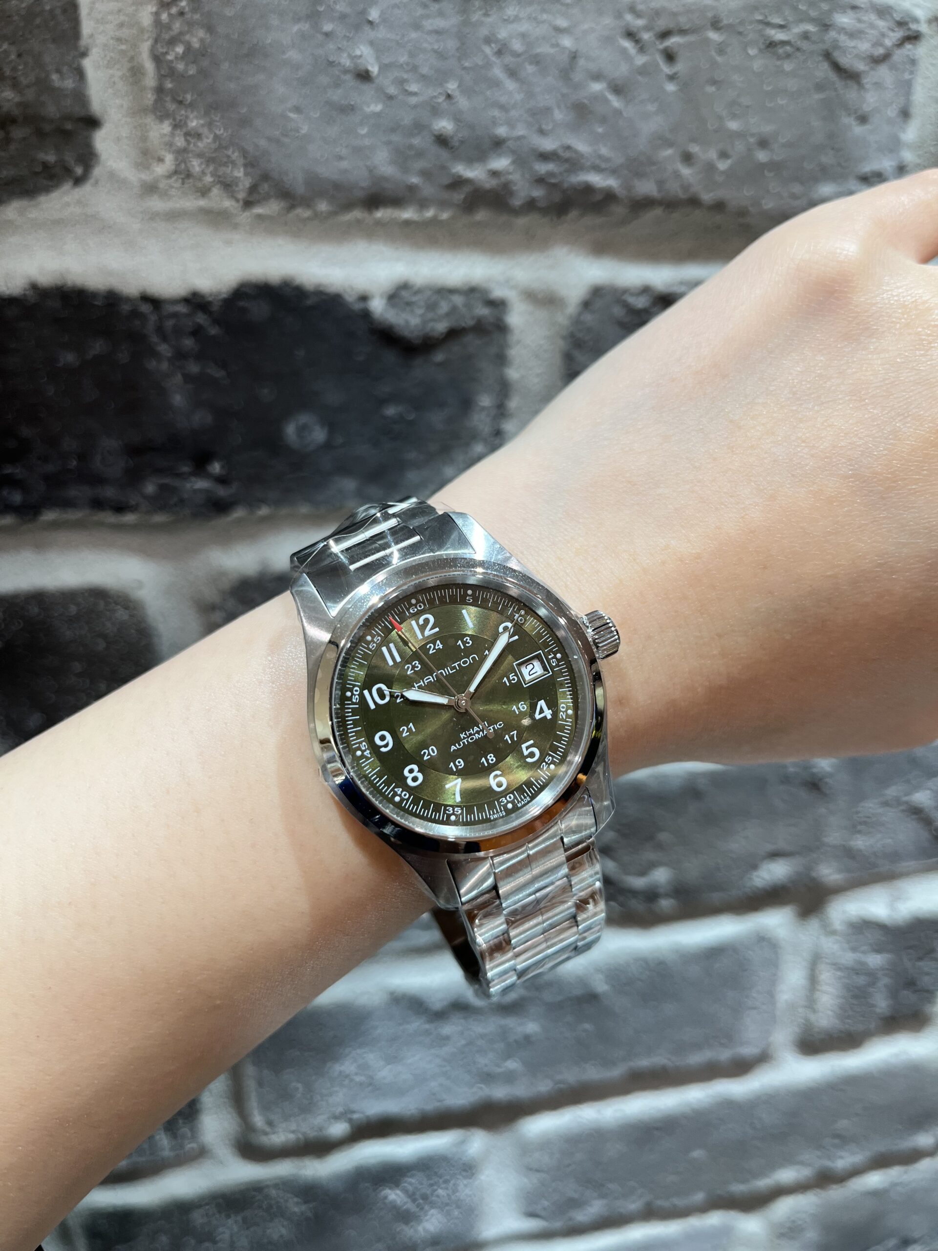 【Hamilton】カーキフィールドAUTO新作　H70455160
