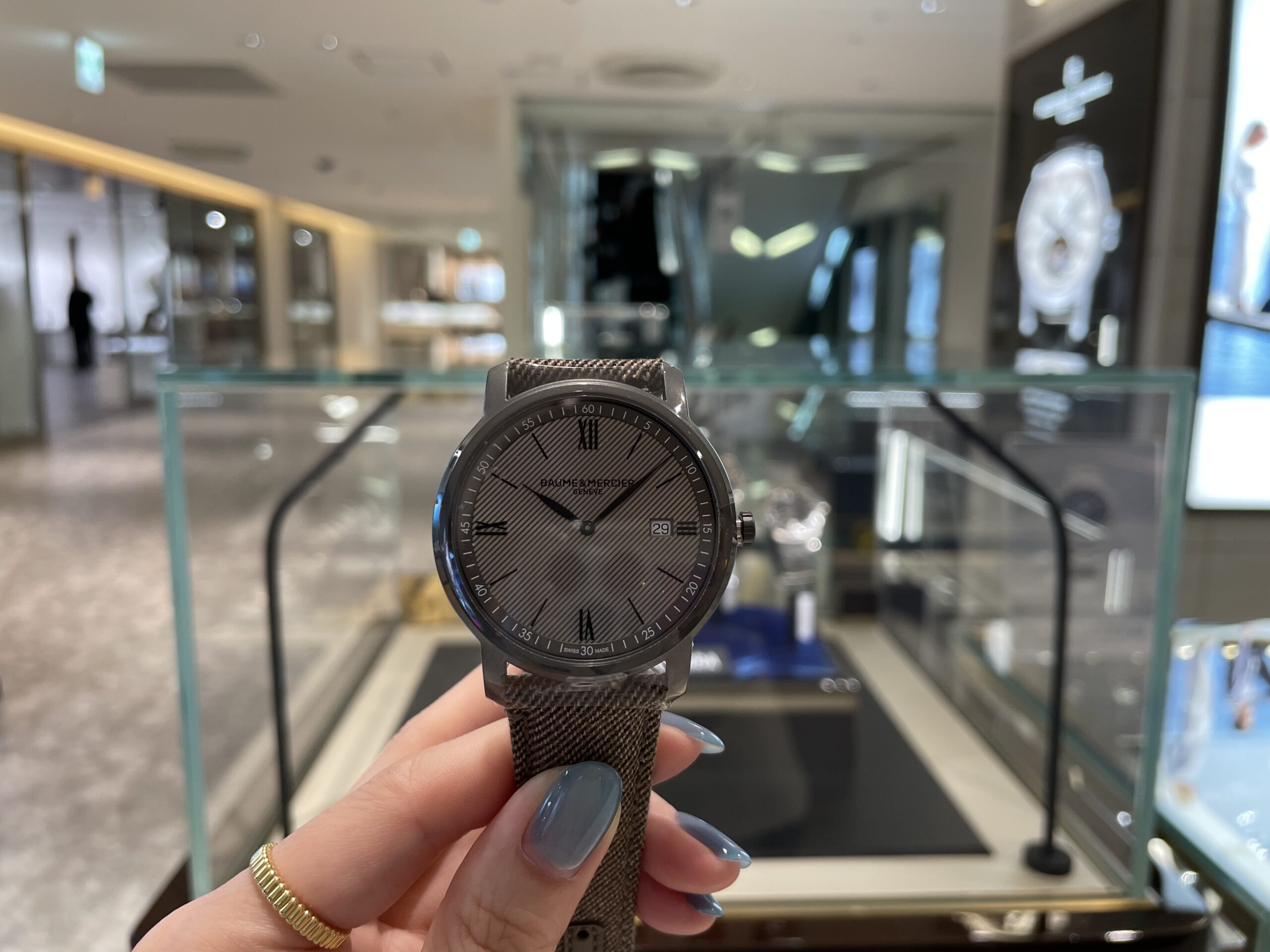 【BAUME&MERCIER】新作コンテンポラリー クラシマ！【ボームアンドメルシエ】BMM0A10767