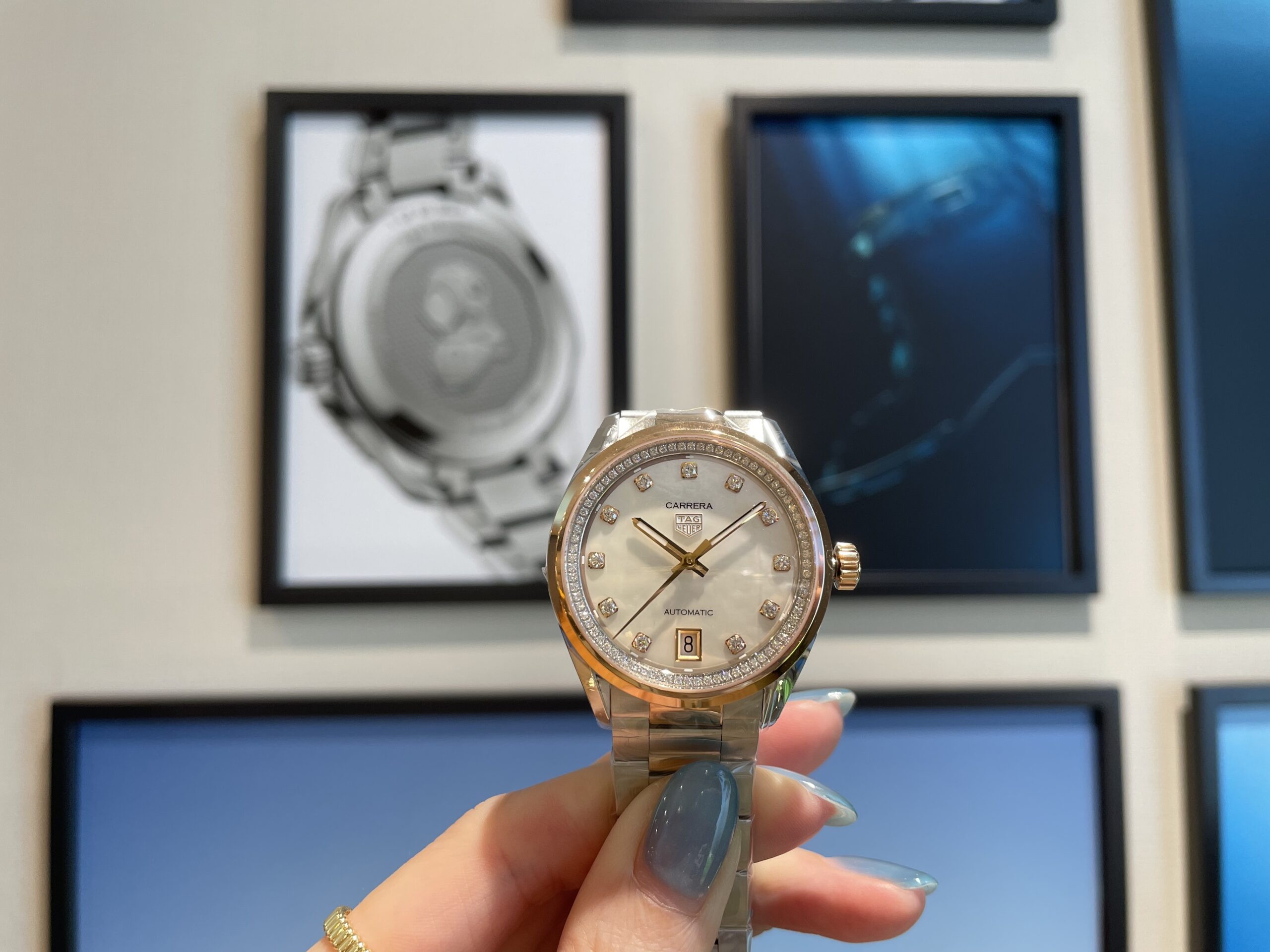 【TAGHeuer】シェルにダイヤなんて好きでしょ！【タグ・ホイヤー】WBN2351.BD0000