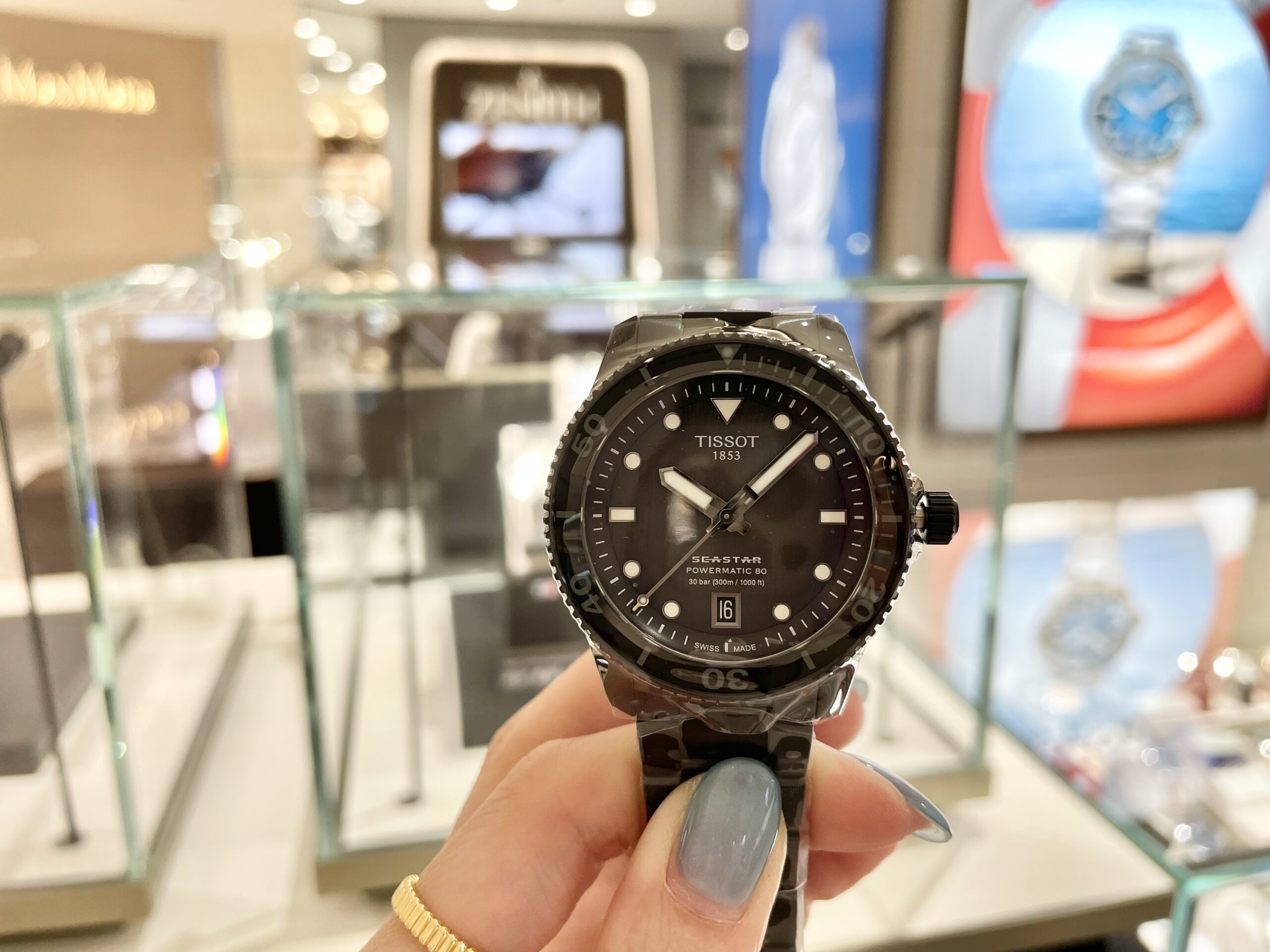 【TISSOT】漆黒のダイバー！【ティソ】T120.807.33.051.00