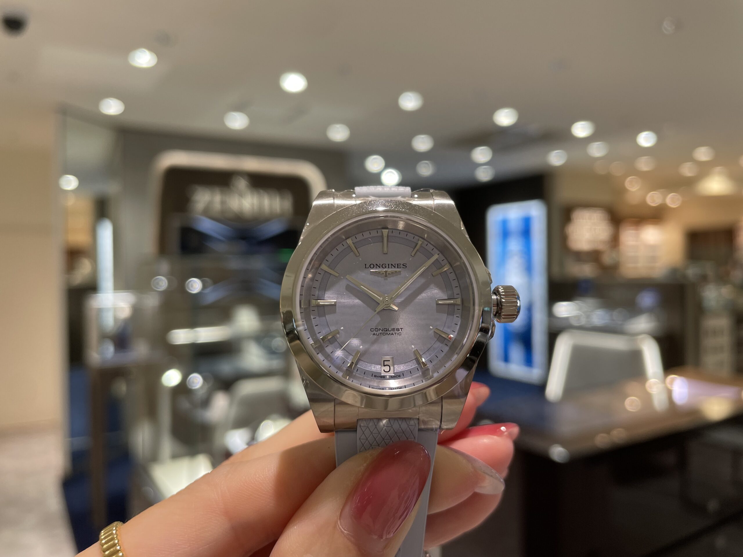 【LONGINES】さわやかカラー🩵【ロンジン】L3.430.4.92.6