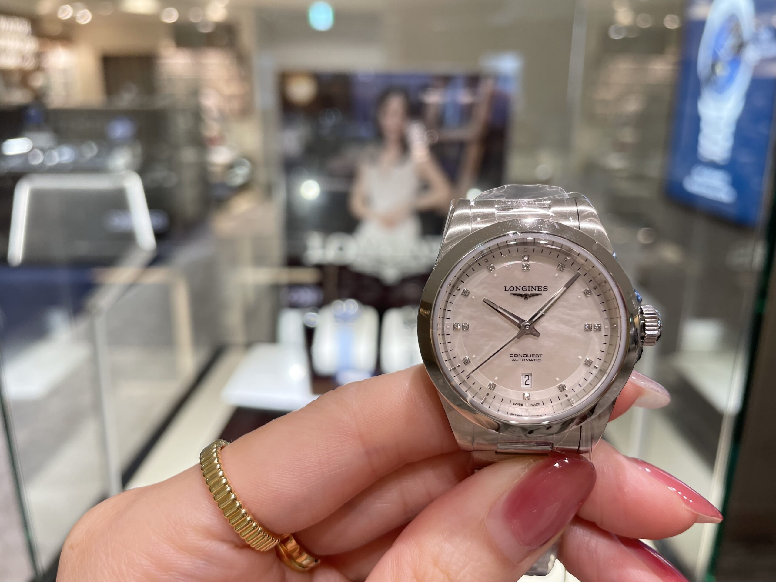 【LONGINES】新作コンクエストが登場！【ロンジン】L3.320487.6