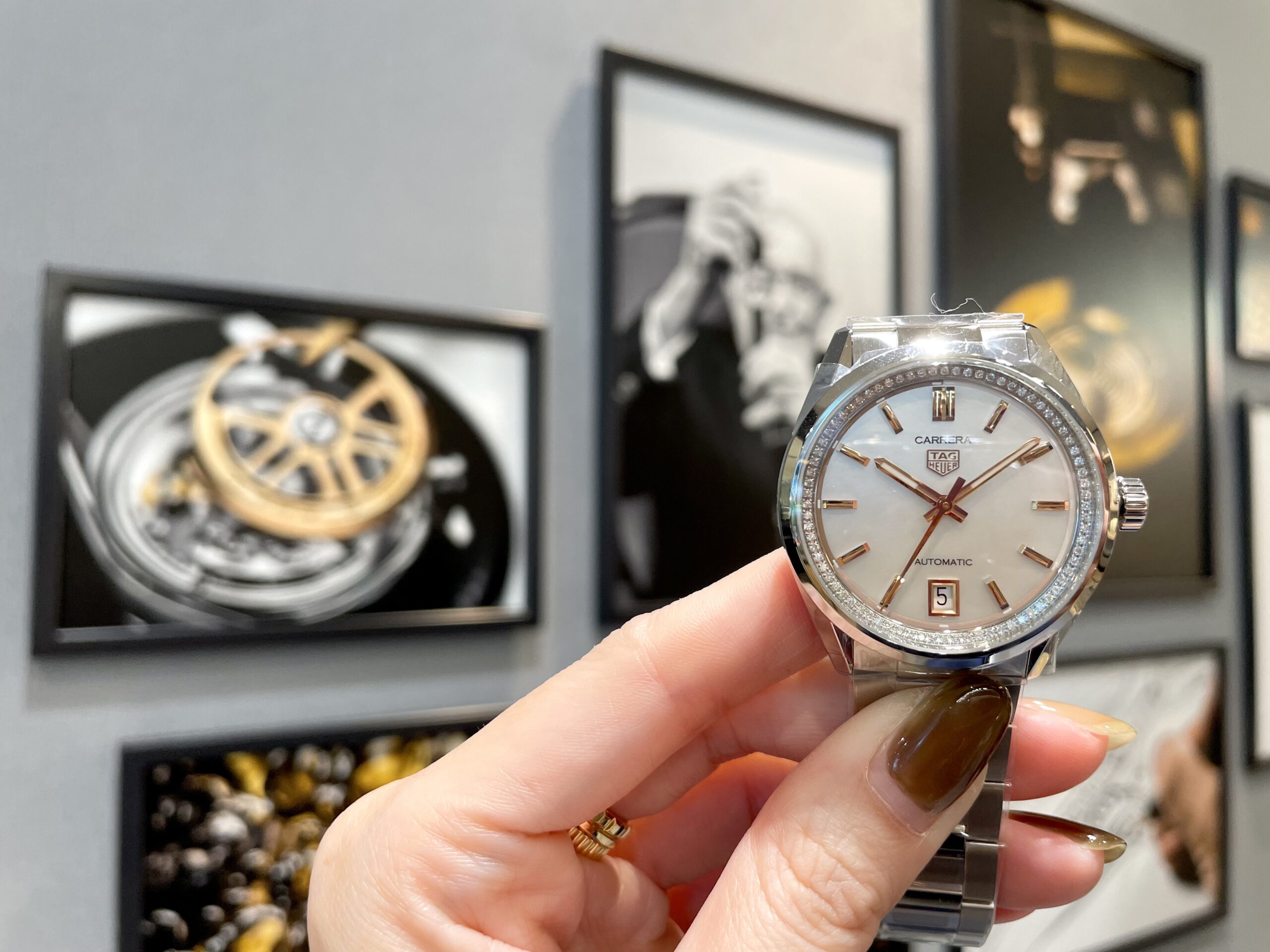 【TAGHeuer】冬にはシェルとダイヤの輝きを。【タグ・ホイヤー】WBN231C.BA0001