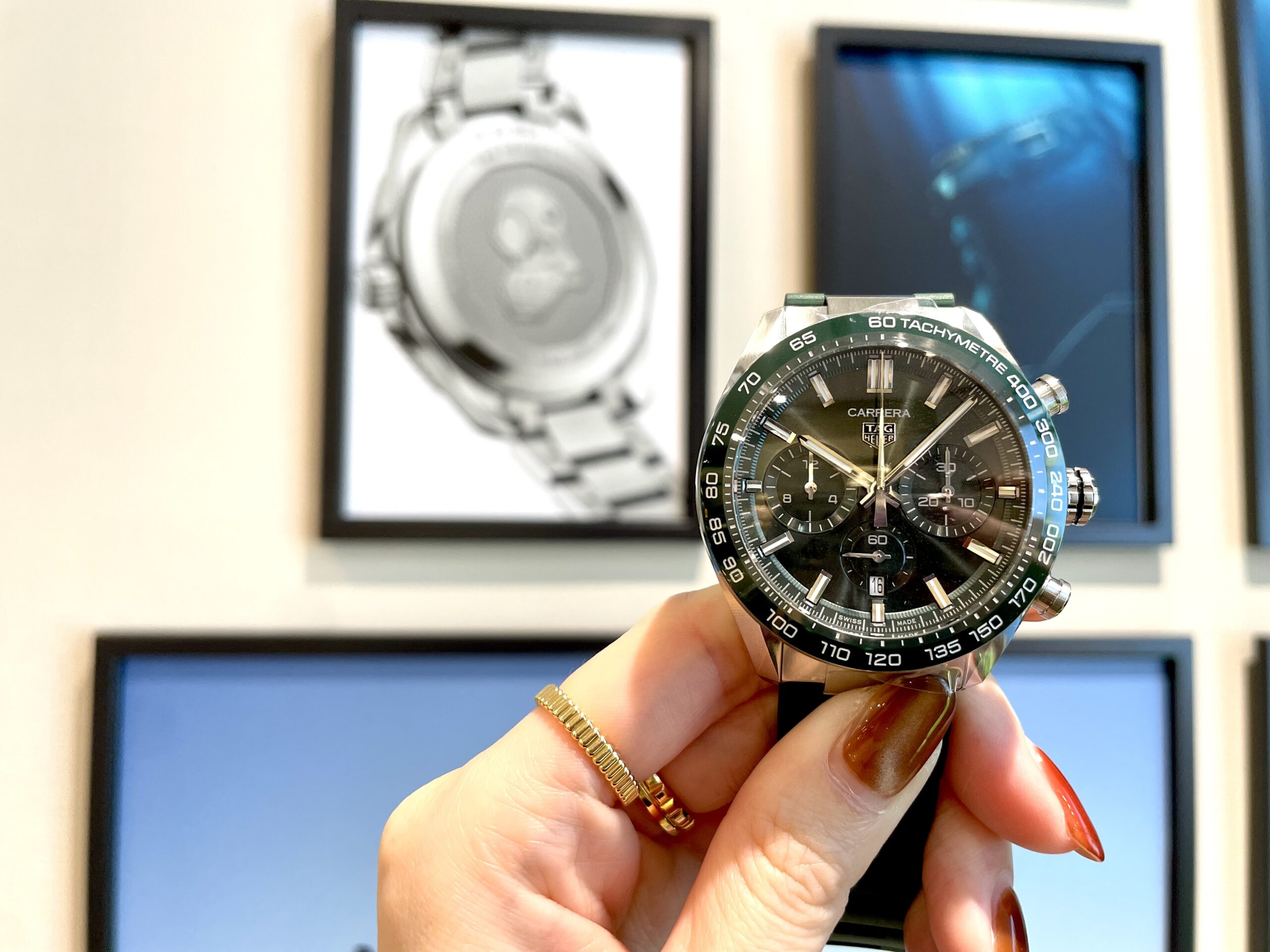 【TAGHeuer】緑が渋い！【タグ・ホイヤー】CBN2A1N.FT6238