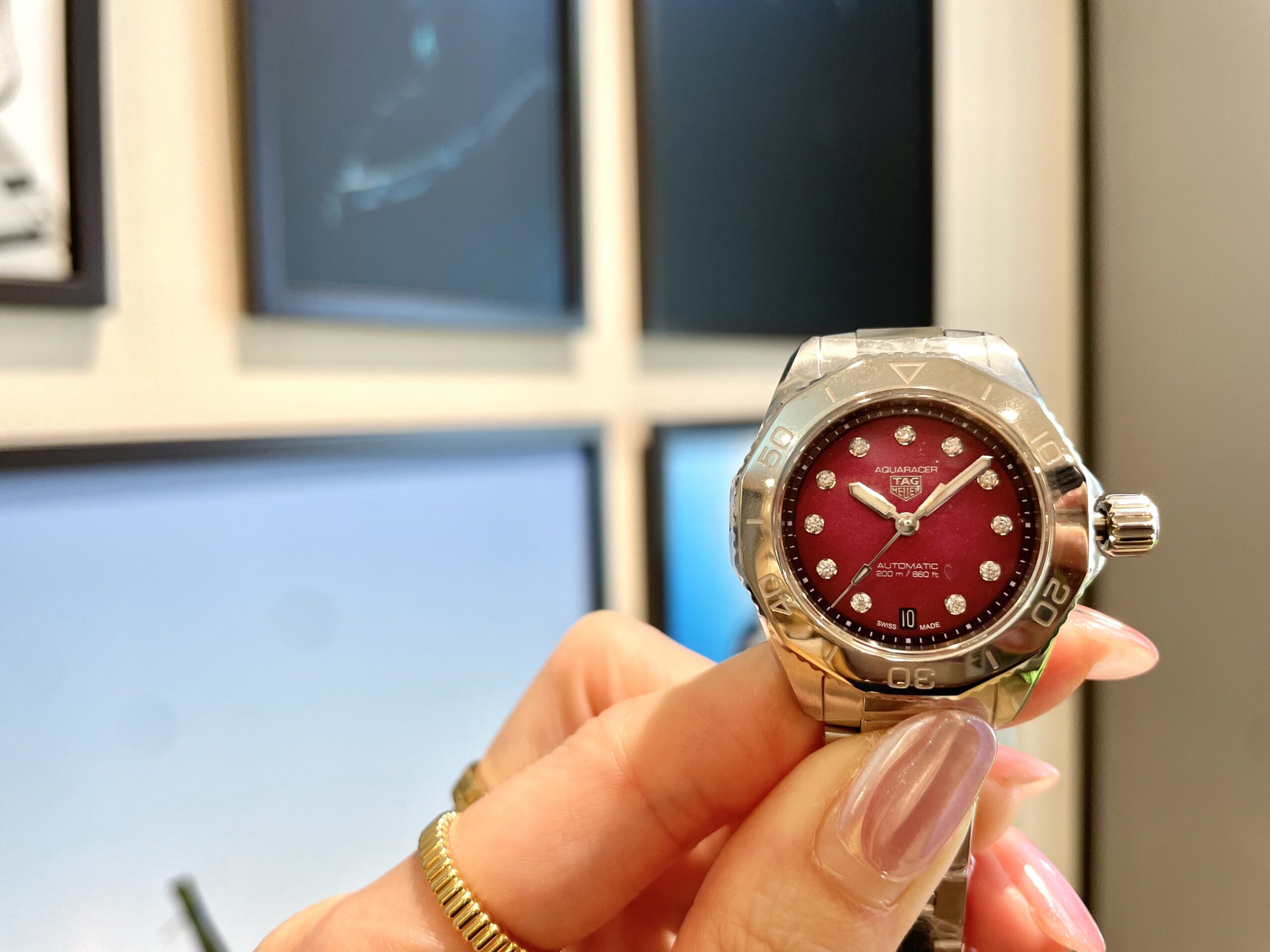【TAGHeuer】ひと足早く春を🌸【タグ・ホイヤー】WBP2414.BA0622