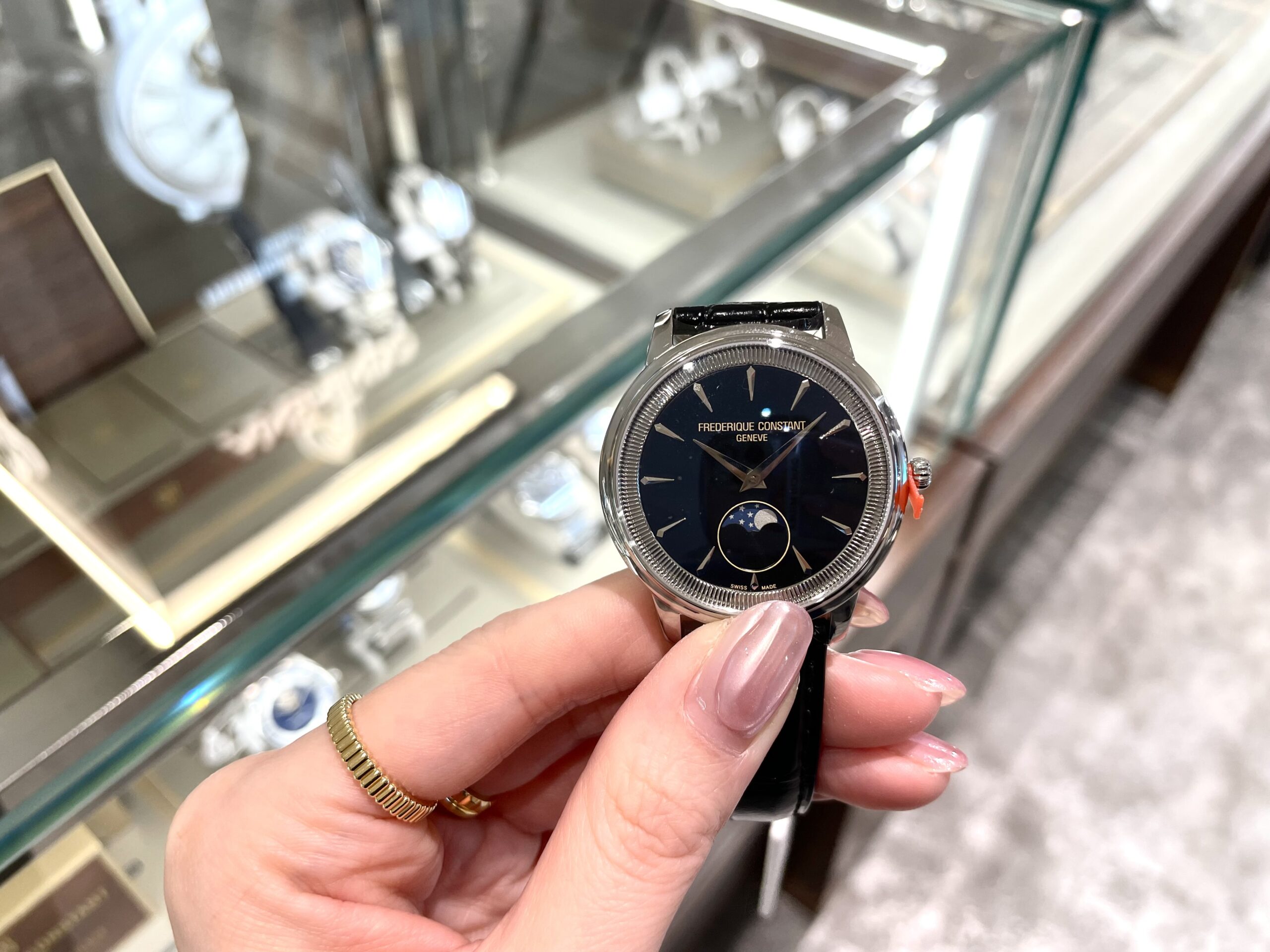 【FREDERIQUE CONSTANT】コインエッジの美しさを…【フレデリックコンスタント】FC-206B3S6