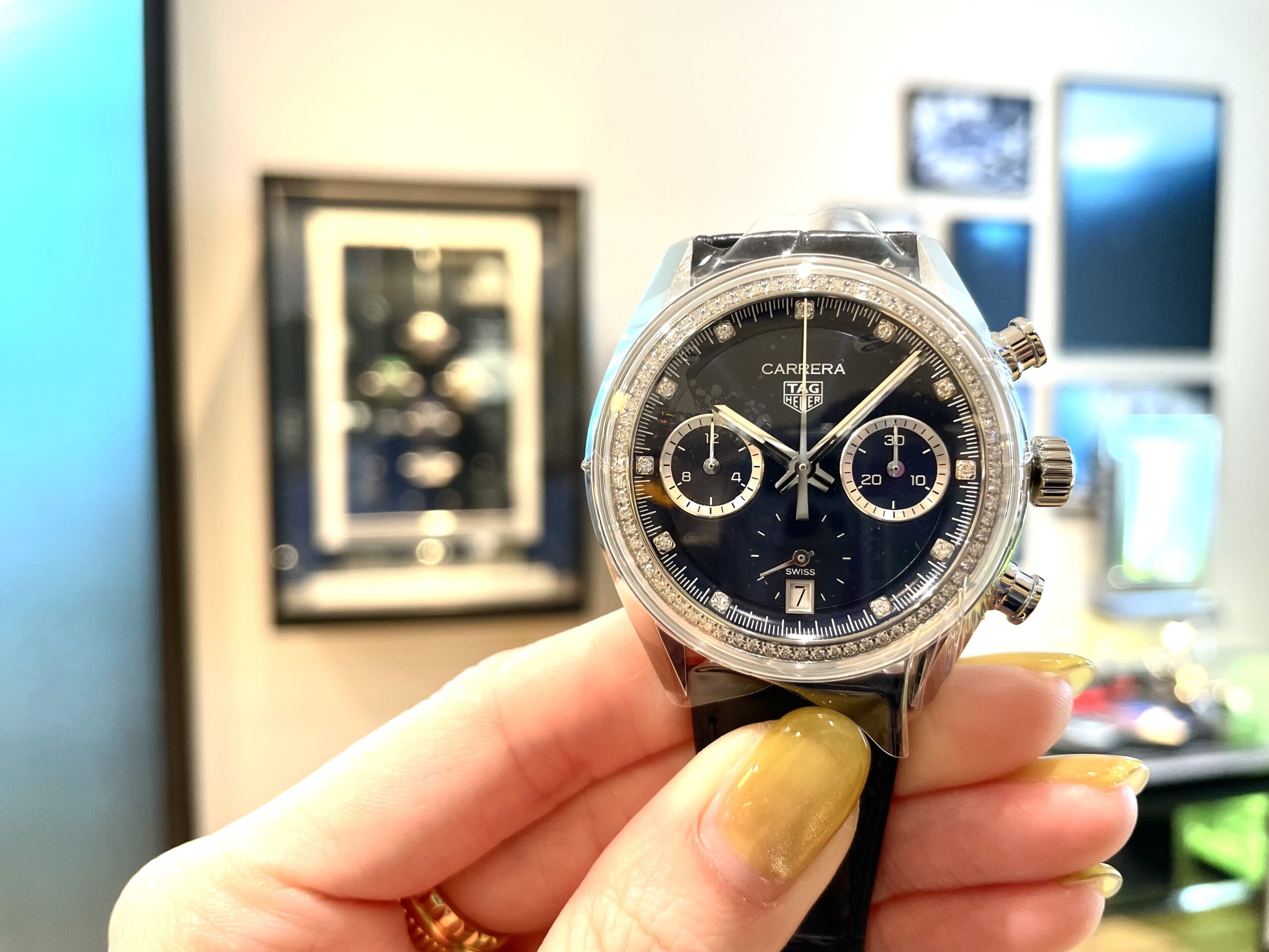 【TAGHeuer】カレラのキラキラが登場！【タグ・ホイヤー】CBS2214.FC6567