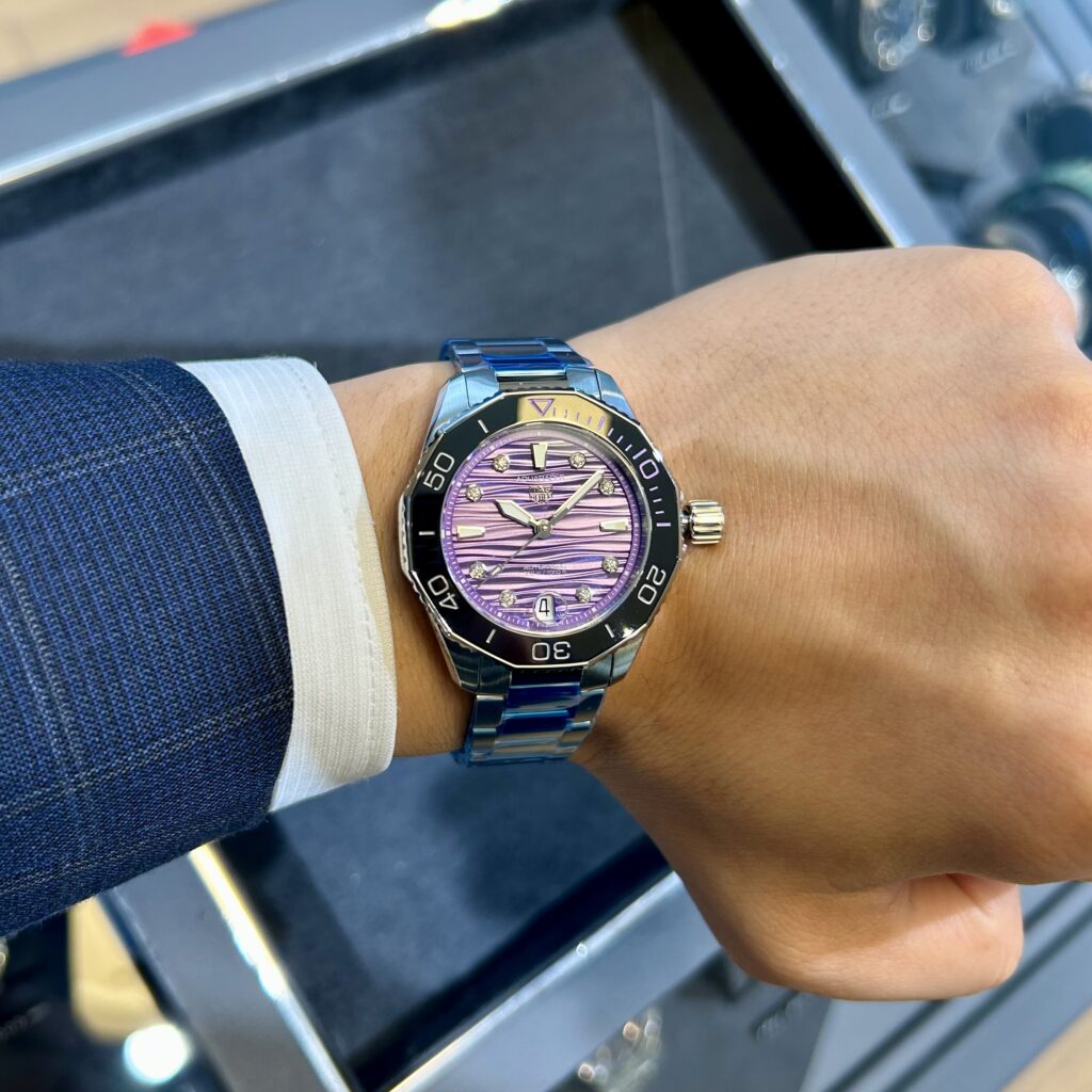 【TAGHeuer】新作 気品あるパープル【タグ・ホイヤー】WBP231M.FT0618