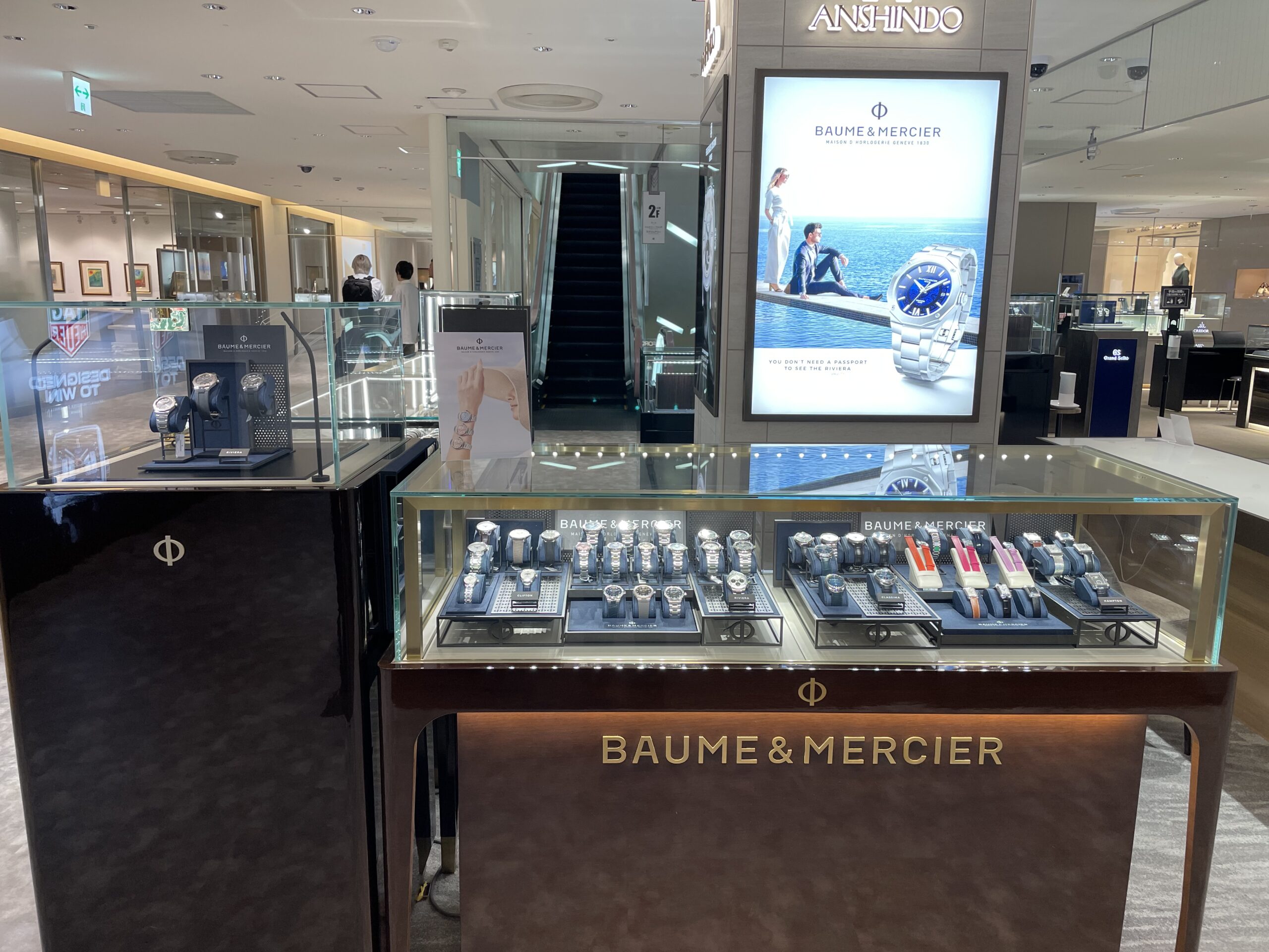 【BAUME&MERCIER】ディスプレイが新しくなりました🆕【ボームアンドメルシエ】