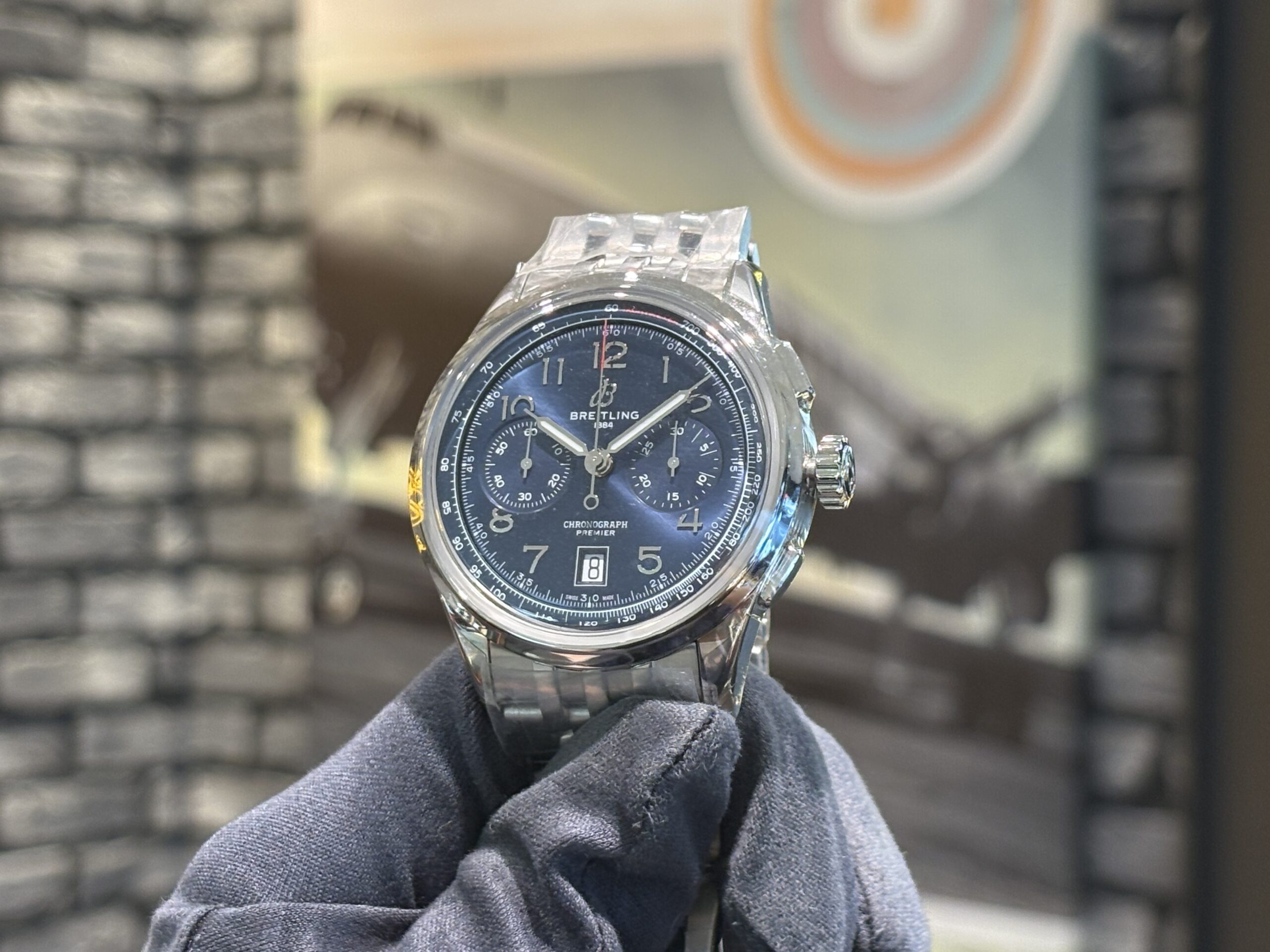 【BREITLING】ブルーのプレミエが美しい！【ブライトリング】AB0145171C1A1