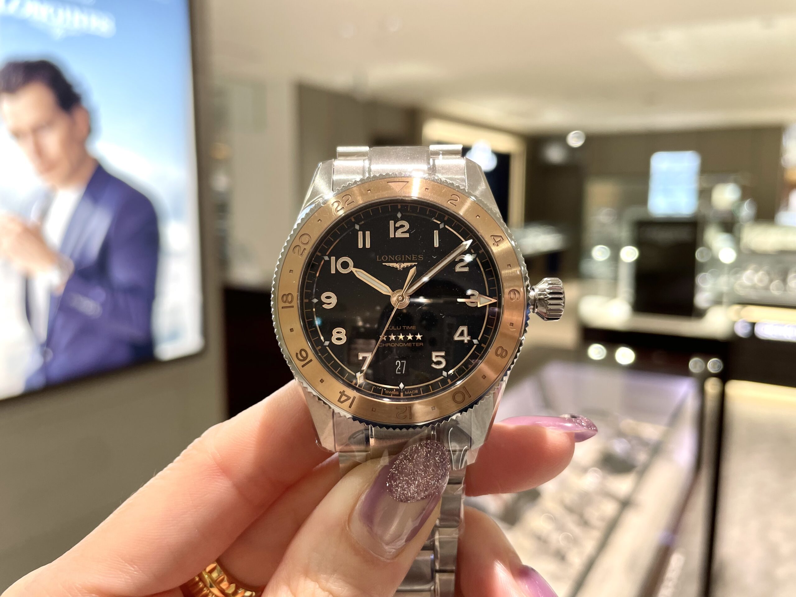 【LONGINES】新作スピリットGMT入荷！【ロンジン】L3.803.5.53.6