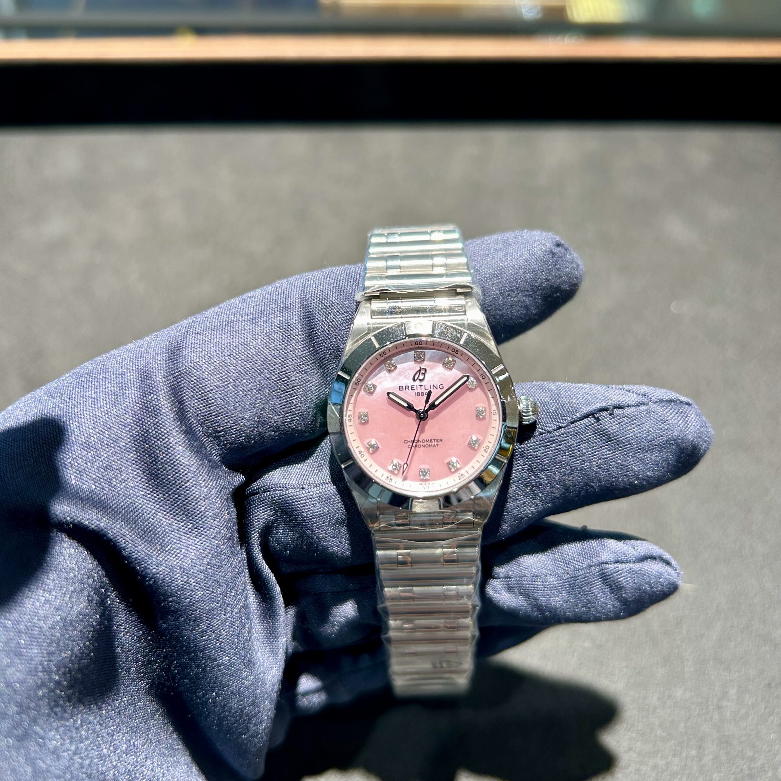 BREITLING AUTOMATIC ブライトリング Breitling Superocean Automatic 36 Stainless Steel Rubber Strap