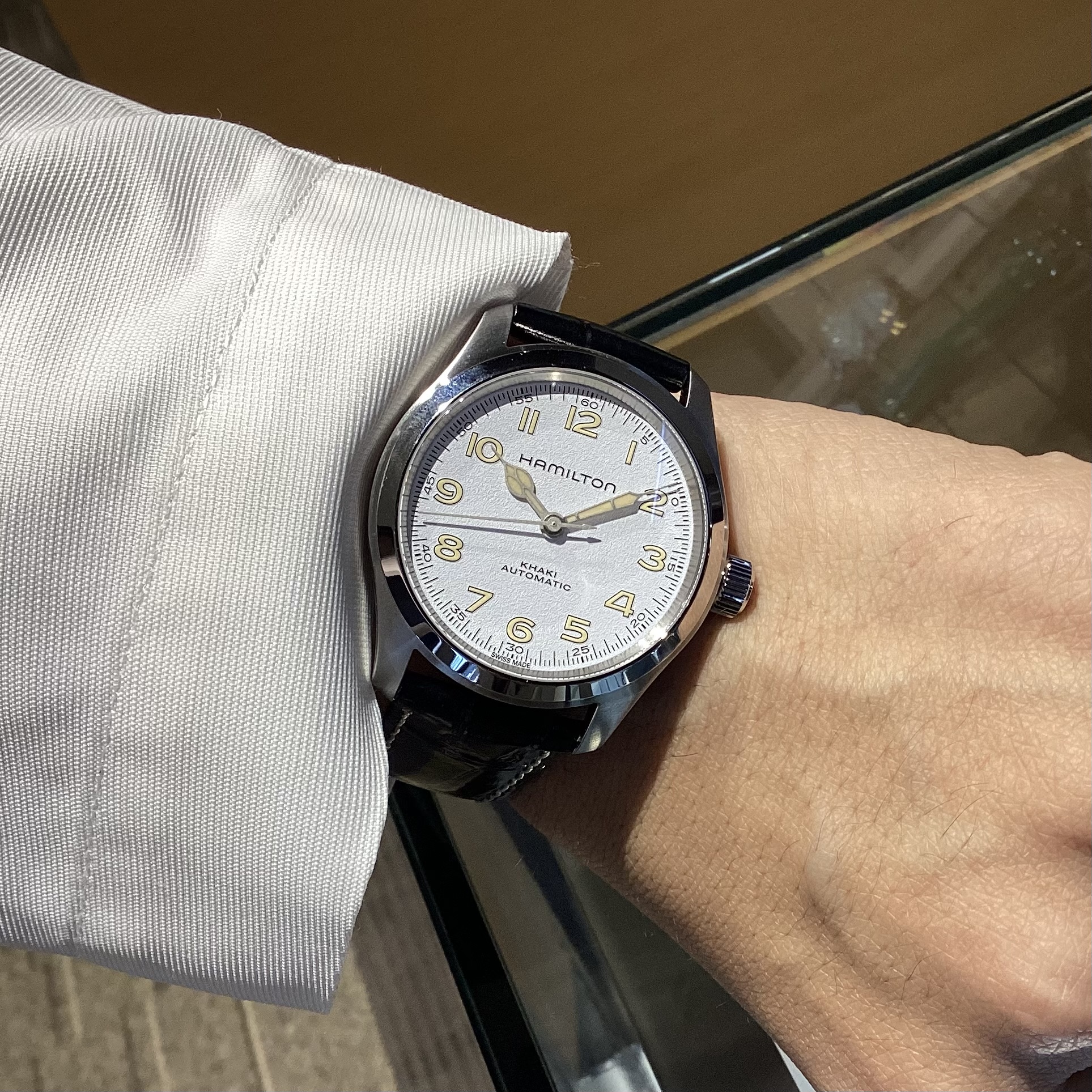安心堂沼津店公式ブログ 【HAMILTON】カーキフィールド マーフ