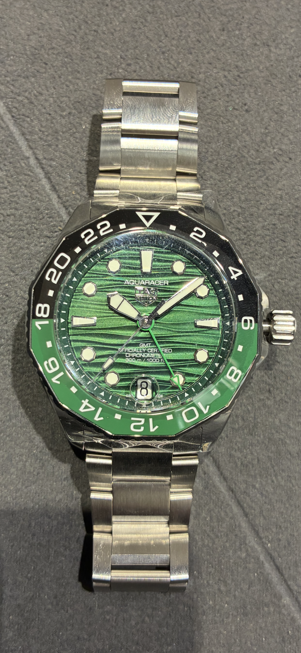 安心堂沼津店公式ブログ 【タグホイヤー】爽やかなグリーン文字盤【TAG