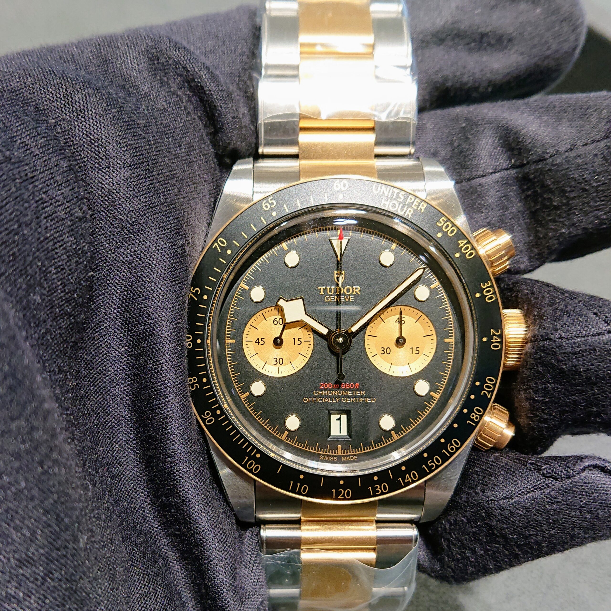 【TUDOR】チューダー あなたのファッションに高級感をプラス BLACK BAY CHRONO S&G