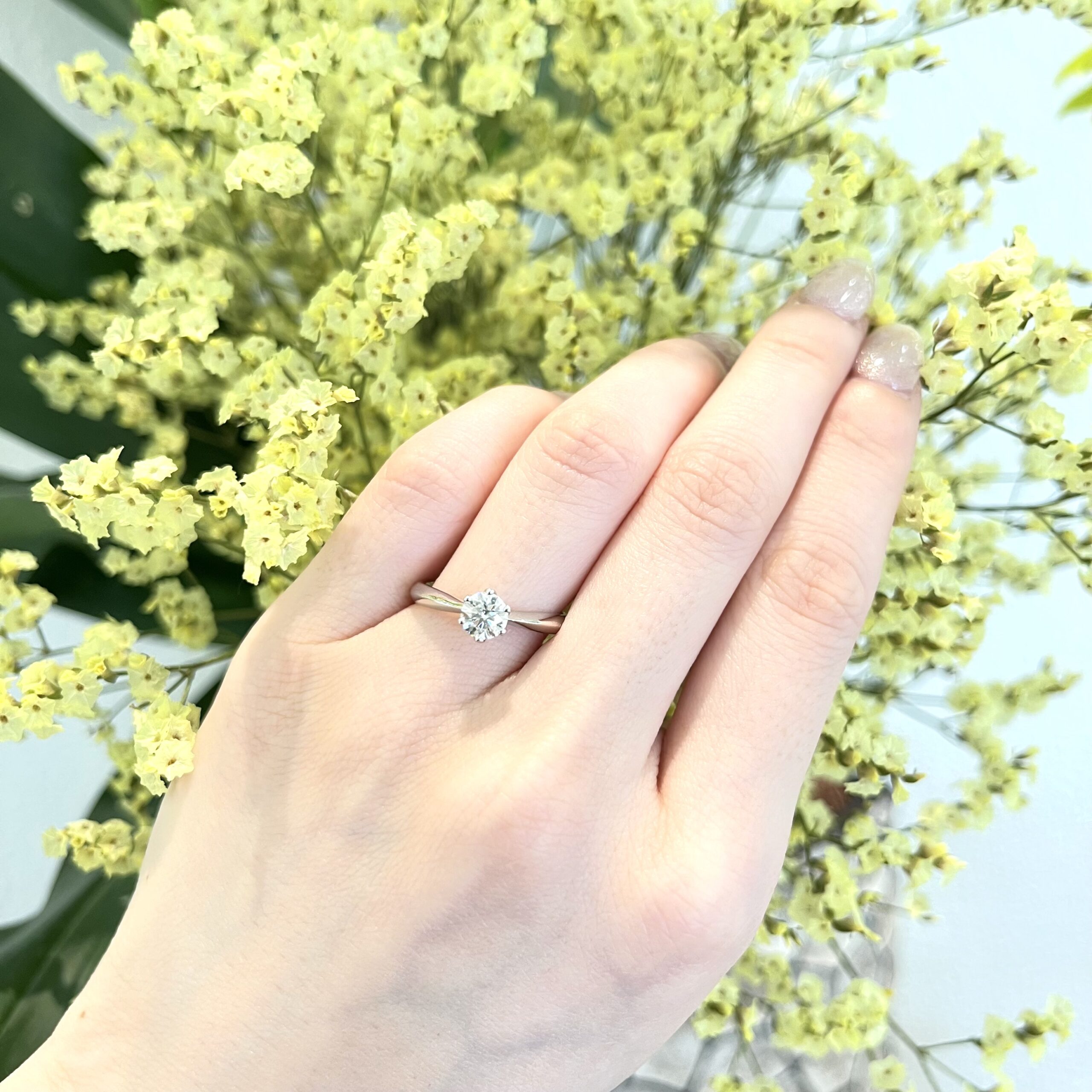 【LAZARE DIAMOND】ラザールダイヤモンド  スタッフおすすめシンプル婚約指輪【安心堂静岡本店】