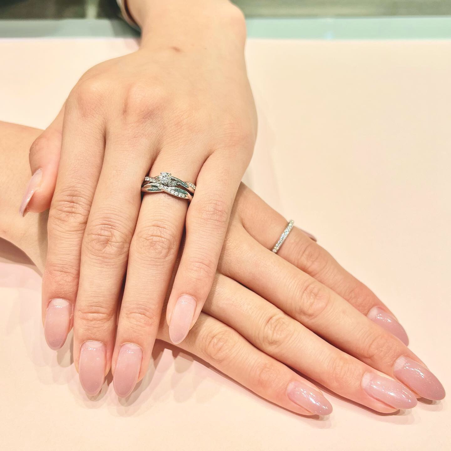 最終交渉可JF28☆高級 ダイヤモンド0.4ct スリーカラー チャーム 最終