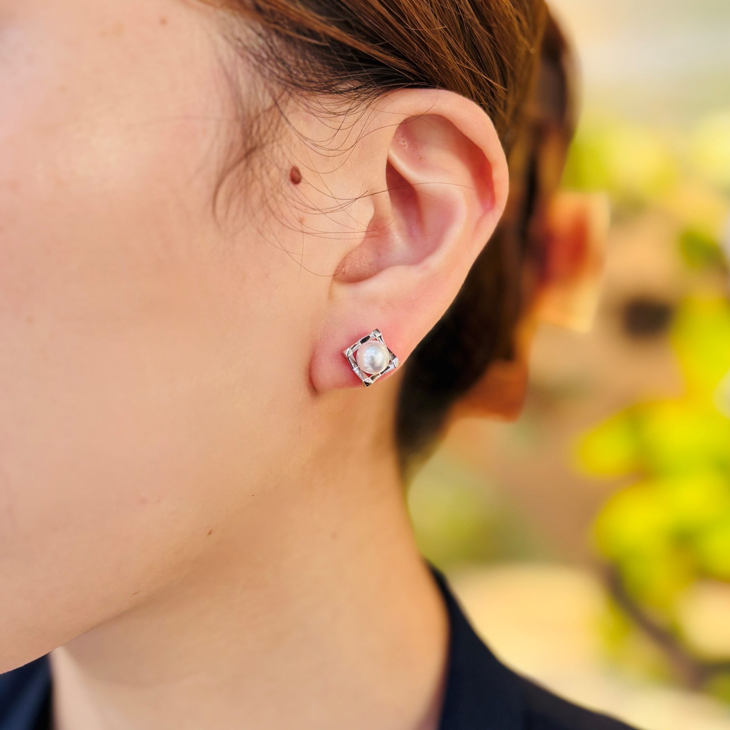 【MIKIMOTO】パールピアスで華やかに【安心堂静岡本店】