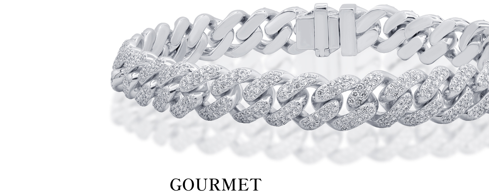 GOURMET ダイヤモンドブレスレット