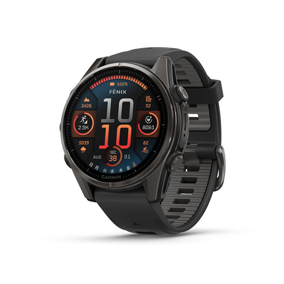 フェニックス 8 Sapphire AMOLED 43mm Ti Carbon Gray DLC / Black