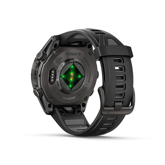 フェニックス 8 Sapphire AMOLED 43mm Ti Carbon Gray DLC / Black